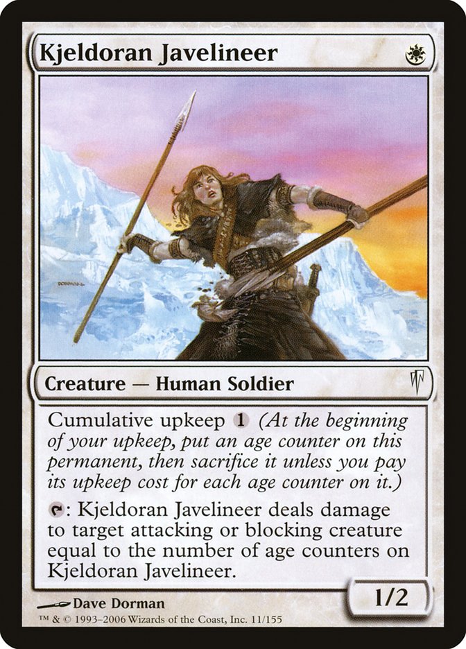 Kjeldoran Javelineer [Coldsnap] - Magic: The Gathering - Card Brawlers | Quebec | Canada |