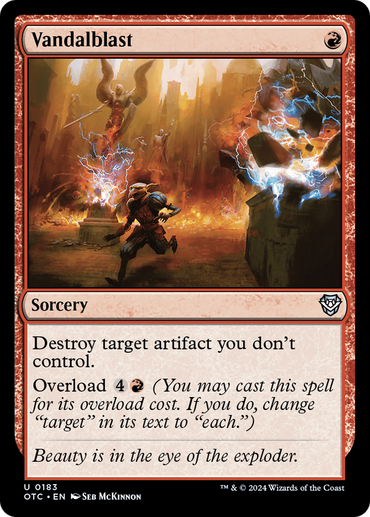 Vandalblast [Outlaws of Thunder Junction Commander] - Magic: The Gathering - Card Brawlers | Quebec | Canada |