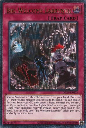 Big Welcome Labrynth [OP23-EN003] Ultimate Rare - Yu-Gi-Oh! - Card Brawlers | Quebec | Canada |