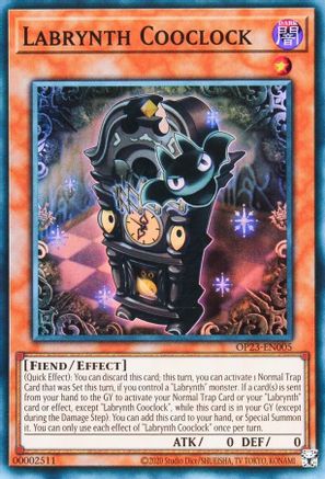 Labrynth Cooclock [OP23-EN005] Super Rare