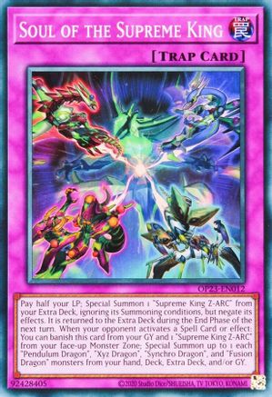 Soul of the Supreme King [OP23-EN012] Super Rare - Yu-Gi-Oh! - Card Brawlers | Quebec | Canada |