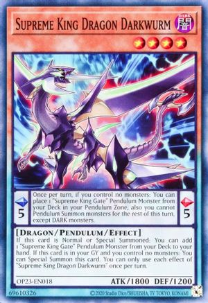 Supreme King Dragon Darkwurm [OP23-EN018] Common