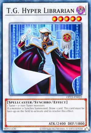 T.G. Hyper Librarian [OP23-EN022] Common - Yu-Gi-Oh! - Card Brawlers | Quebec | Canada |