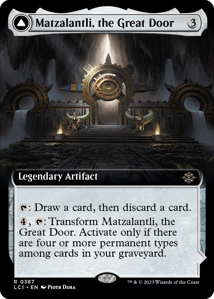 Matzalantli, the Great Door // The Core (Extended Art) [The Lost Caverns of Ixalan] - Magic: The Gathering - Card Brawlers | Quebec | Canada |