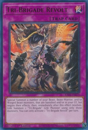 Tri-Brigade Revolt [RA01-EN079] Ultra Rare - Yu-Gi-Oh! - Card Brawlers | Quebec | Canada |