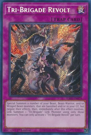 Tri-Brigade Revolt [RA01-EN079] Secret Rare - Yu-Gi-Oh! - Card Brawlers | Quebec | Canada |
