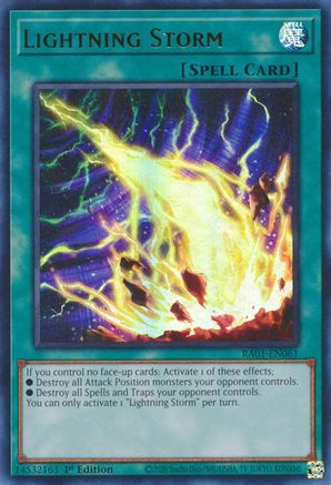 Lightning Storm [RA01-EN061] Ultra Rare - Yu-Gi-Oh! - Card Brawlers | Quebec | Canada |