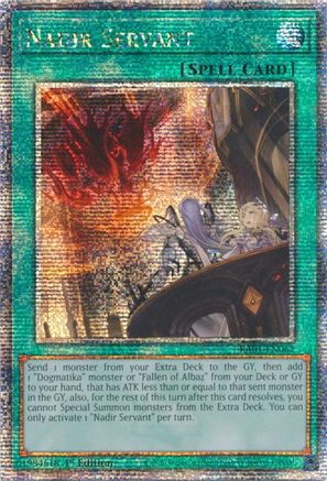 Nadir Servant [RA01-EN062] Quarter Century Secret Rare - Yu-Gi-Oh! - Card Brawlers | Quebec | Canada |