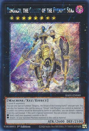 Dingirsu, the Orcust of the Evening Star [RA01-EN040] Platinum Secret Rare - Yu-Gi-Oh! - Card Brawlers | Quebec | Canada |