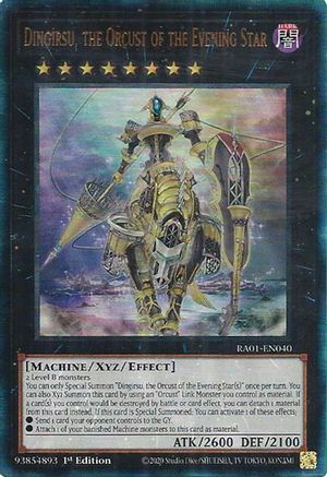 Dingirsu, the Orcust of the Evening Star [RA01-EN040] Prismatic Ultimate Rare - Yu-Gi-Oh! - Card Brawlers | Quebec | Canada |