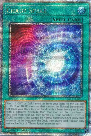 Chaos Space [RA01-EN065] Quarter Century Secret Rare - Yu-Gi-Oh! - Card Brawlers | Quebec | Canada |