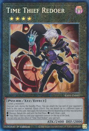 Time Thief Redoer [RA01-EN041] Prismatic Collector's Rare - Yu-Gi-Oh! - Card Brawlers | Quebec | Canada |
