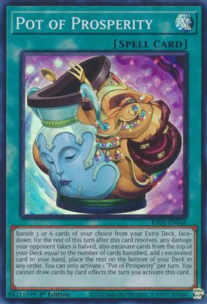 Pot of Prosperity [RA01-EN066] Super Rare - Yu-Gi-Oh! - Card Brawlers | Quebec | Canada |
