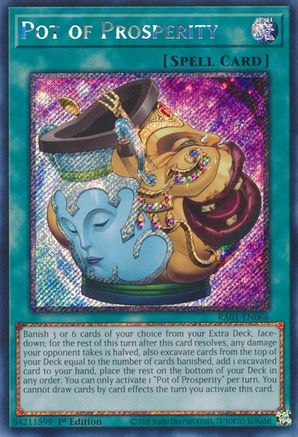Pot of Prosperity [RA01-EN066] Platinum Secret Rare - Yu-Gi-Oh! - Card Brawlers | Quebec | Canada |