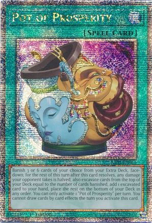 Pot of Prosperity [RA01-EN066] Quarter Century Secret Rare - Yu-Gi-Oh! - Card Brawlers | Quebec | Canada |