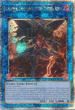 Cherubini, Ebon Angel of the Burning Abyss [RA01-EN042] Quarter Century Secret Rare - Yu-Gi-Oh! - Card Brawlers | Quebec | Canada |