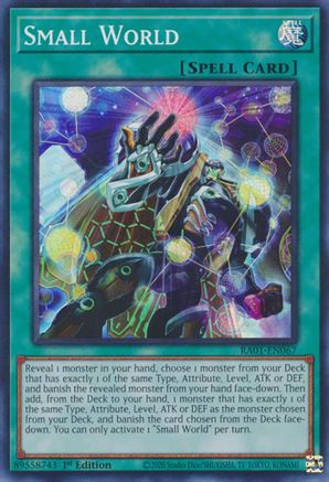 Small World [RA01-EN067] Super Rare - Yu-Gi-Oh! - Card Brawlers | Quebec | Canada |