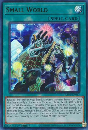 Small World [RA01-EN067] Ultra Rare - Yu-Gi-Oh! - Card Brawlers | Quebec | Canada |
