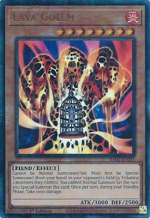 Lava Golem [RA01-EN001] Prismatic Ultimate Rare - Yu-Gi-Oh! - Card Brawlers | Quebec | Canada |