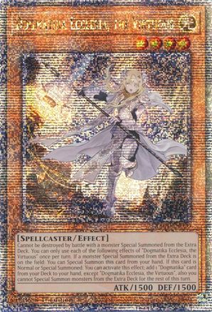 Dogmatika Ecclesia, the Virtuous [RA01-EN020] Quarter Century Secret Rare - Yu-Gi-Oh! - Card Brawlers | Quebec | Canada |