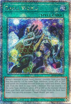 Small World [RA01-EN067] Quarter Century Secret Rare - Yu-Gi-Oh! - Card Brawlers | Quebec | Canada |