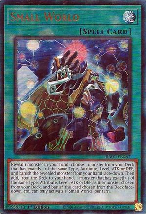 Small World [RA01-EN067] Prismatic Ultimate Rare - Yu-Gi-Oh! - Card Brawlers | Quebec | Canada |