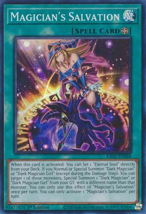 Magician's Salvation [RA01-EN068] Super Rare - Yu-Gi-Oh! - Card Brawlers | Quebec | Canada |