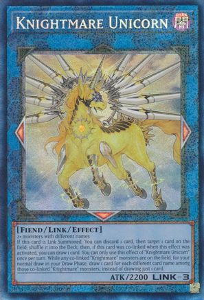 Knightmare Unicorn [RA01-EN043] Prismatic Collector's Rare - Yu-Gi-Oh! - Card Brawlers | Quebec | Canada |