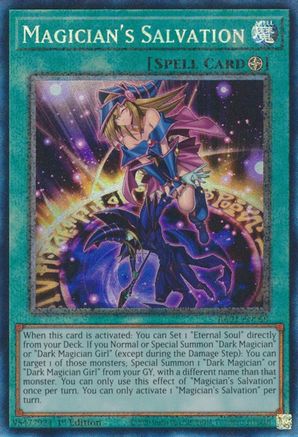 Magician's Salvation [RA01-EN068] Prismatic Collector's Rare - Yu-Gi-Oh! - Card Brawlers | Quebec | Canada |