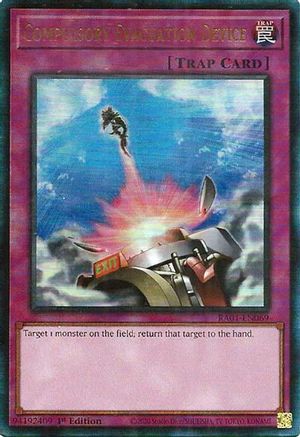 Compulsory Evacuation Device [RA01-EN069] Prismatic Ultimate Rare - Yu-Gi-Oh! - Card Brawlers | Quebec | Canada |