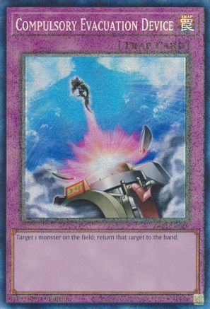 Compulsory Evacuation Device [RA01-EN069] Prismatic Collector's Rare - Yu-Gi-Oh! - Card Brawlers | Quebec | Canada |