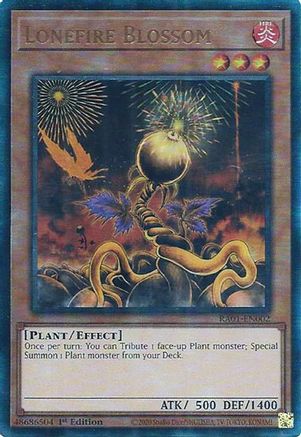 Lonefire Blossom [RA01-EN002] Prismatic Ultimate Rare - Yu-Gi-Oh! - Card Brawlers | Quebec | Canada |