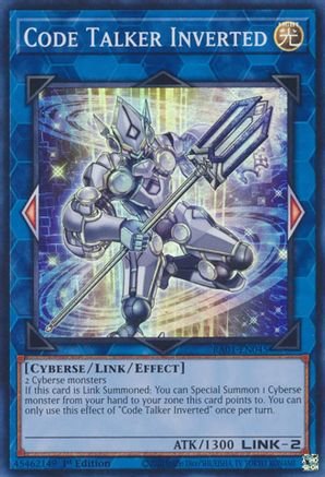 Code Talker Inverted [RA01-EN045] Super Rare - Yu-Gi-Oh! - Card Brawlers | Quebec | Canada |