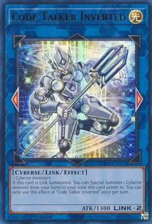 Code Talker Inverted [RA01-EN045] Ultra Rare - Yu-Gi-Oh! - Card Brawlers | Quebec | Canada |
