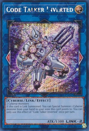 Code Talker Inverted [RA01-EN045] Platinum Secret Rare - Yu-Gi-Oh! - Card Brawlers | Quebec | Canada |