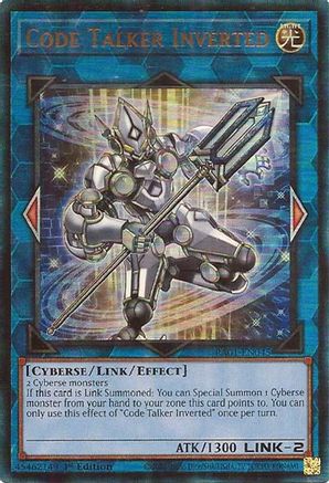 Code Talker Inverted [RA01-EN045] Prismatic Ultimate Rare - Yu-Gi-Oh! - Card Brawlers | Quebec | Canada |