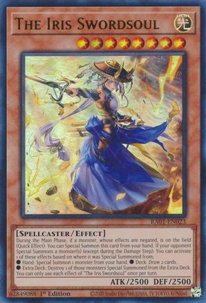 The Iris Swordsoul [RA01-EN023] Ultra Rare - Yu-Gi-Oh! - Card Brawlers | Quebec | Canada |