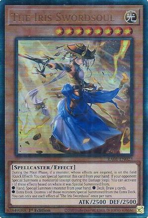 The Iris Swordsoul [RA01-EN023] Prismatic Ultimate Rare - Yu-Gi-Oh! - Card Brawlers | Quebec | Canada |