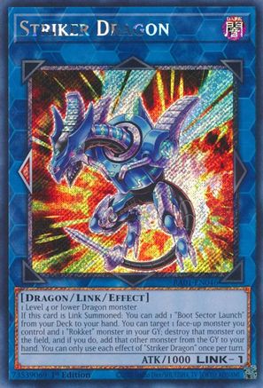Striker Dragon [RA01-EN046] Platinum Secret Rare - Yu-Gi-Oh! - Card Brawlers | Quebec | Canada |