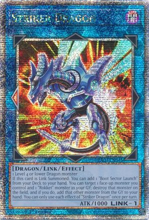 Striker Dragon [RA01-EN046] Quarter Century Secret Rare - Yu-Gi-Oh! - Card Brawlers | Quebec | Canada |