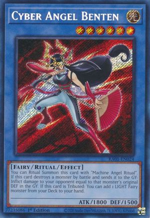 Cyber Angel Benten [RA01-EN024] Secret Rare - Yu-Gi-Oh! - Card Brawlers | Quebec | Canada |