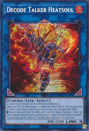 Decode Talker Heatsoul [RA01-EN048] Secret Rare - Yu-Gi-Oh! - Card Brawlers | Quebec | Canada |
