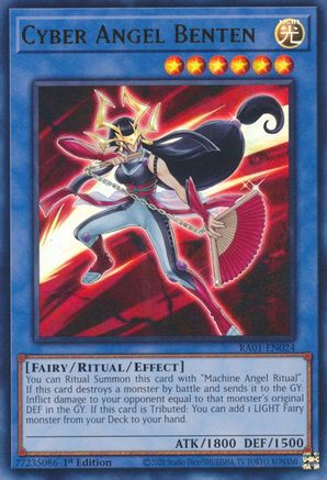 Cyber Angel Benten [RA01-EN024] Ultra Rare - Yu-Gi-Oh! - Card Brawlers | Quebec | Canada |