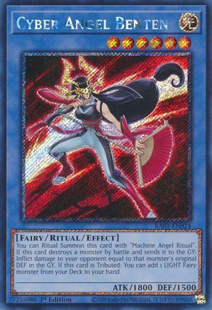 Cyber Angel Benten [RA01-EN024] Platinum Secret Rare - Yu-Gi-Oh! - Card Brawlers | Quebec | Canada |