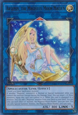 Artemis, the Magistus Moon Maiden [RA01-EN049] Ultra Rare - Yu-Gi-Oh! - Card Brawlers | Quebec | Canada |