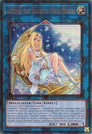 Artemis, the Magistus Moon Maiden [RA01-EN049] Prismatic Ultimate Rare - Yu-Gi-Oh! - Card Brawlers | Quebec | Canada |