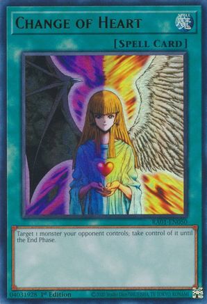 Change of Heart [RA01-EN050] Ultra Rare - Yu-Gi-Oh! - Card Brawlers | Quebec | Canada |