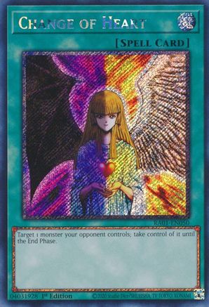 Change of Heart [RA01-EN050] Platinum Secret Rare - Yu-Gi-Oh! - Card Brawlers | Quebec | Canada |