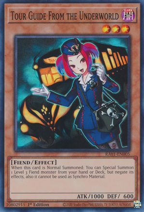 Tour Guide From the Underworld [RA01-EN005] Super Rare - Yu-Gi-Oh! - Card Brawlers | Quebec | Canada |