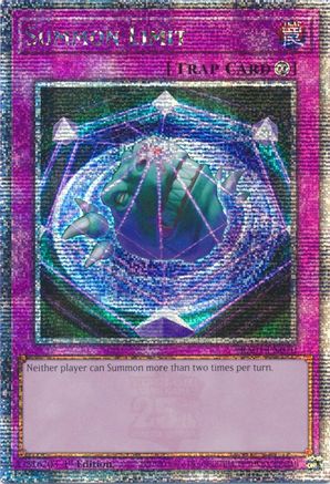 Summon Limit [RA01-EN070] Quarter Century Secret Rare - Yu-Gi-Oh! - Card Brawlers | Quebec | Canada |